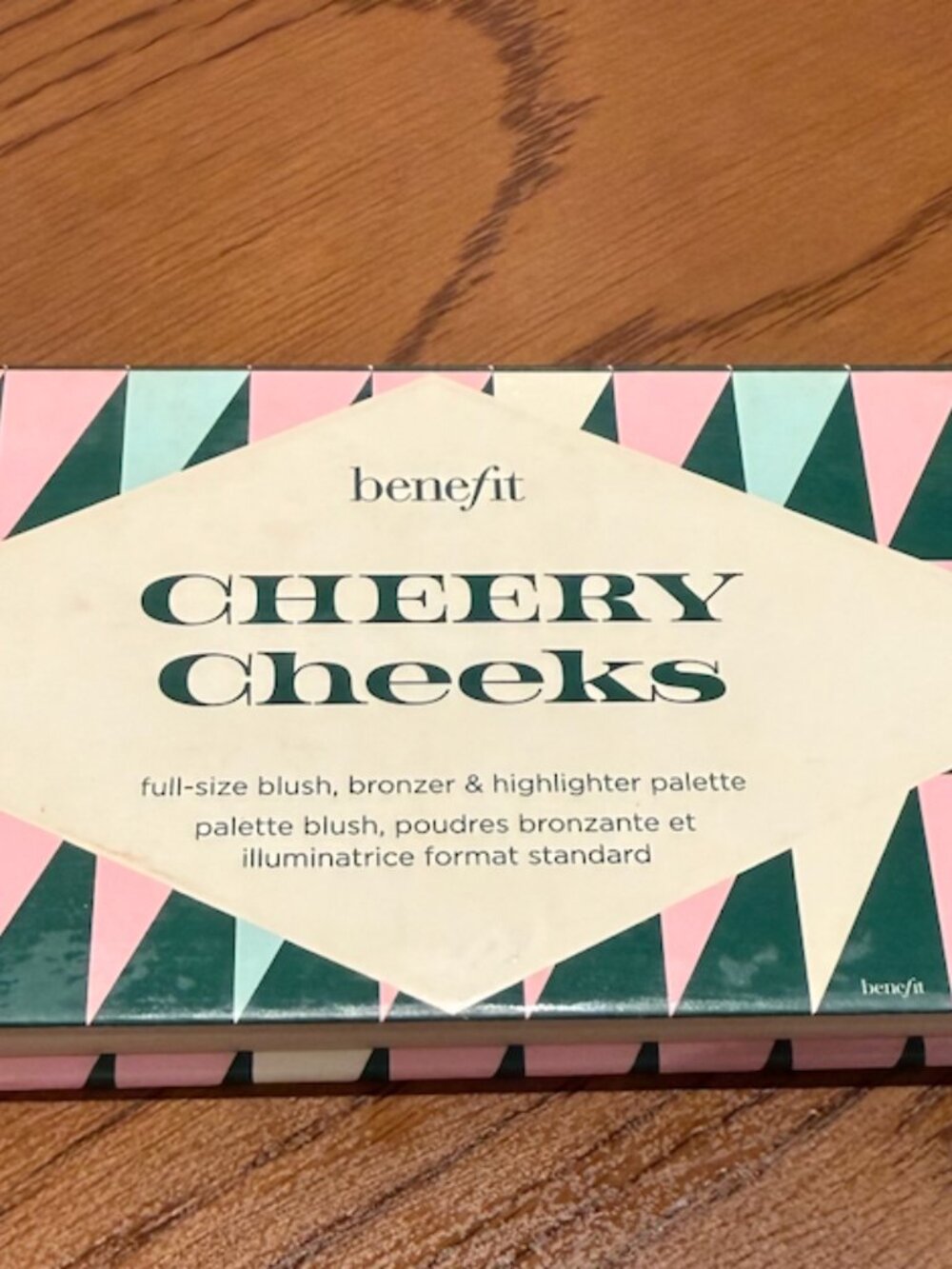 Benefit Cosmetics Cheery Cheeks Blush Bronzer & Highlighter Palette Gently Used